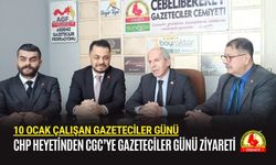 Osmaniye CHP Heyetinden CGC’ye Gazeteciler Günü Ziyareti