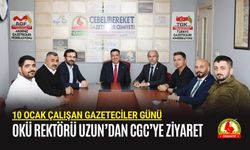 OKÜ Rektörü Uzun’dan CGC’ye Ziyaret