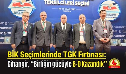 BİK Seçimlerinde TGK Fırtınası: Tüm Adaylar Firesiz Kazandı!