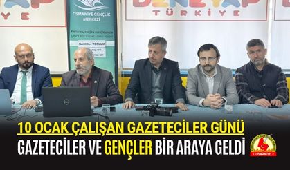 Gazeteciler ve Gençler Osmaniye’de Bir Araya Geldi